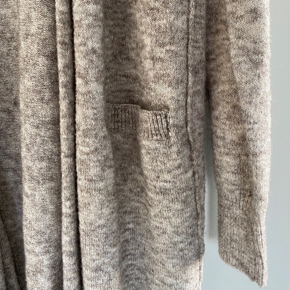 Mendocino beige maxi cardigan - Picture 2 of 3